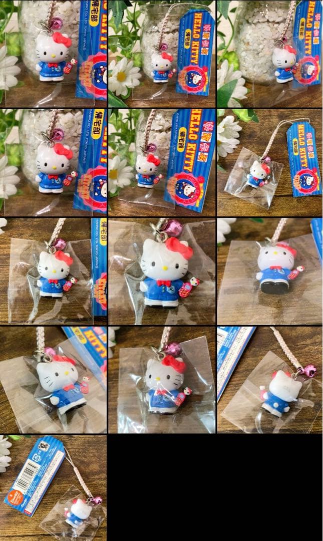 た*ぽ様 【激レア】ご当地キティ　根付　ファスナーマスコット　ストラップ　8個