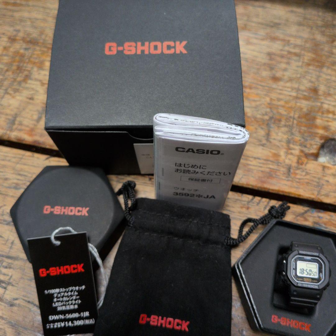 G-SHOCK （nano:リングウォッチ）DWN-5600 ブラック