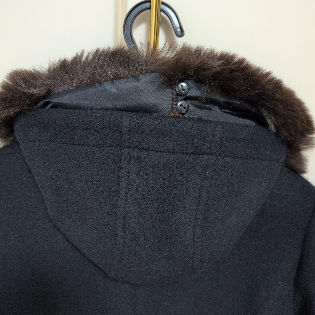 【新品】ミッシュマッシュ ショートダッフルコート ネイビー M【美品】