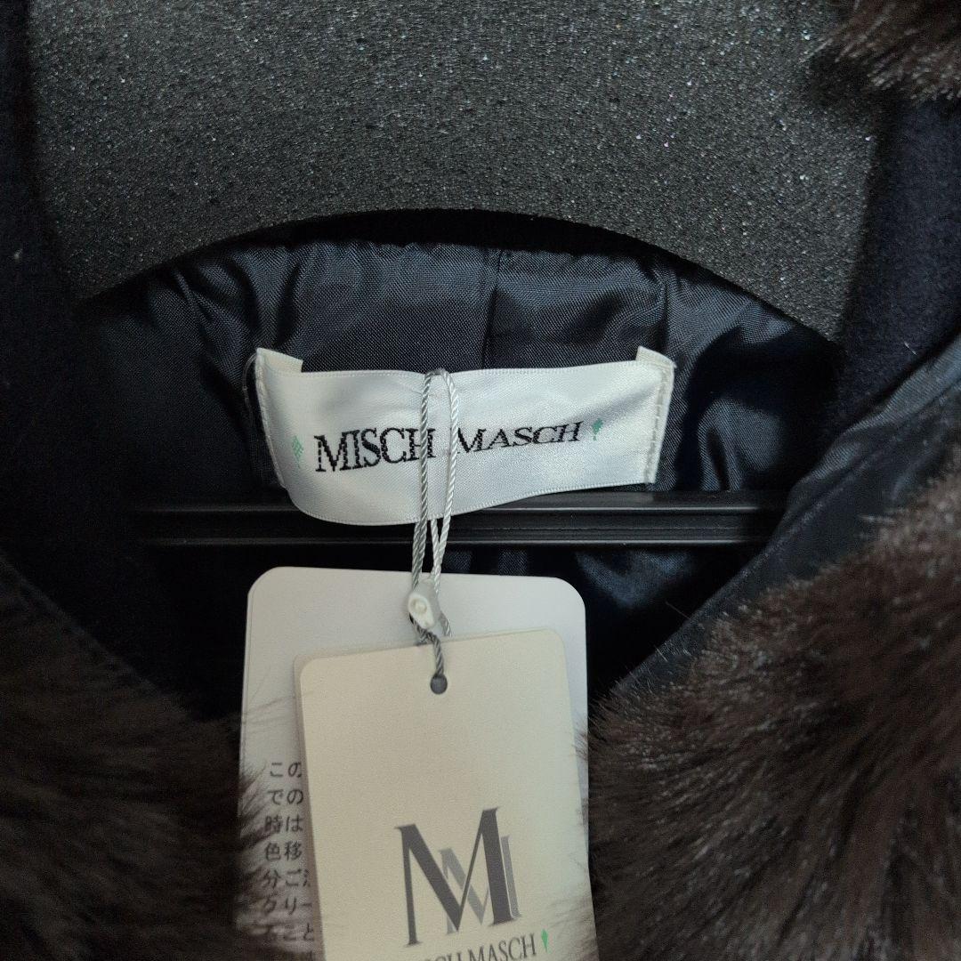 【新品】ミッシュマッシュ ショートダッフルコート ネイビー M【美品】