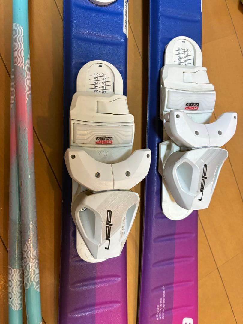 美品艶ピカ スキーセット110cm 靴21cm身長105〜125cm用 値下げ可