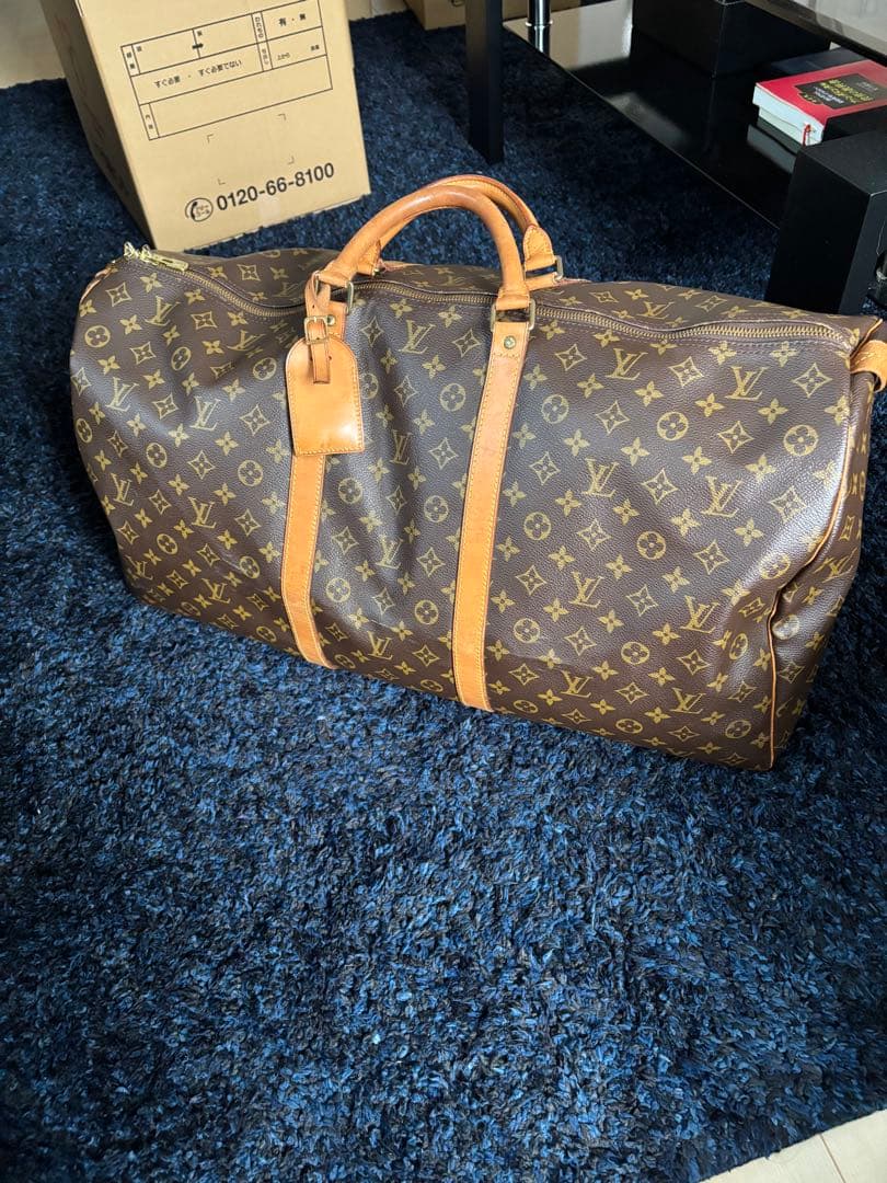 美品　ルイヴィトン モノグラム キーポル 60 ボストンバッグ 鑑定済み