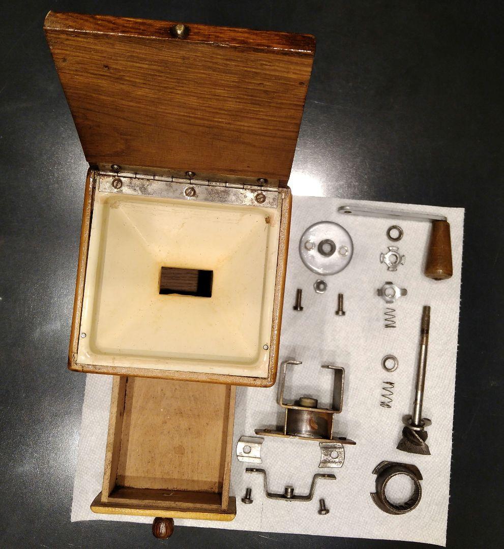 分解洗浄済　ラインブロック　コーヒーミル　No.1220　ヴィンテージ