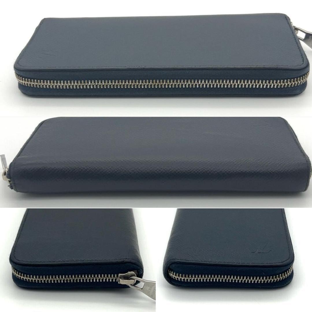 新型★ルイヴィトン タイガ ジッピーウォレット ヴェルティカル 長財布 ネイビー