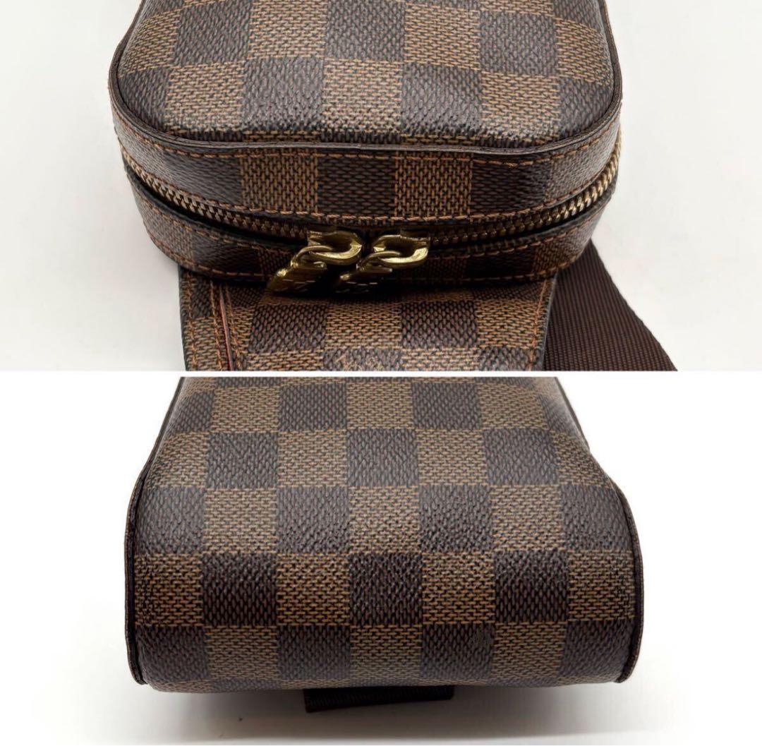 【極美品】ルイヴィトン ジェロニモス ボディバッグ ショルダー ダミエ