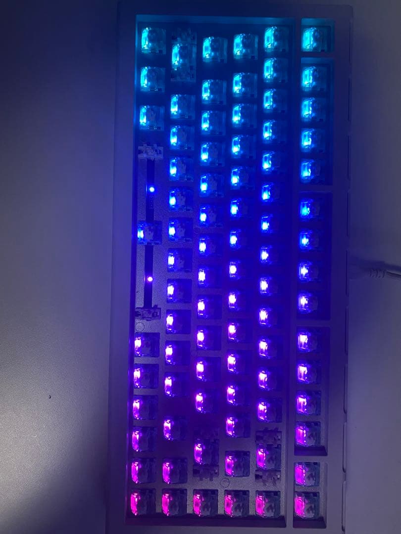 ZENT75 HE white 白 ラピトリ ラピッドトリガー キーボード