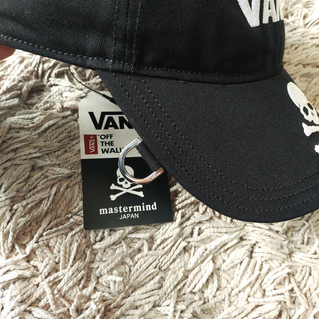【新品タグ付き】マスターマインド　vans コラボ　キャップ　ブラック
