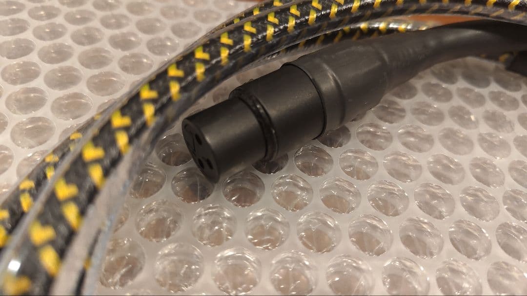 XLRケーブル Pro Yellow Oval 2.0m ×2本