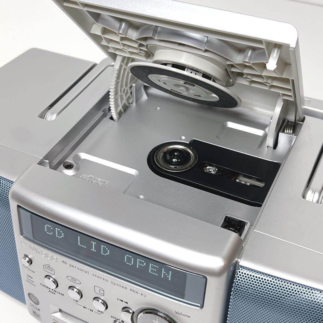 【極美品】 KENWOOD MDX-K1 CD MD チューナー　ラジカセ