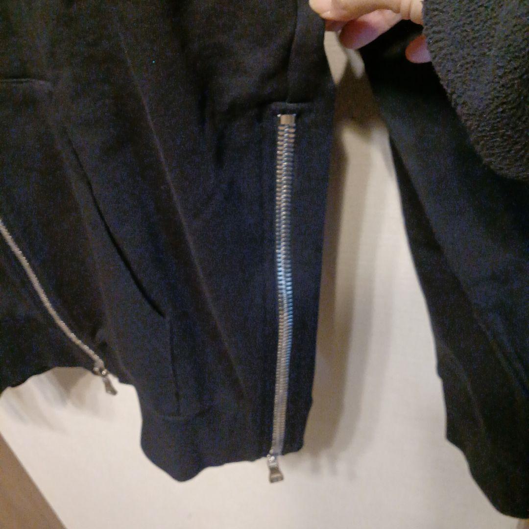 BALMAIN ブラック ジップアップパーカー M新品未使用タグ付き