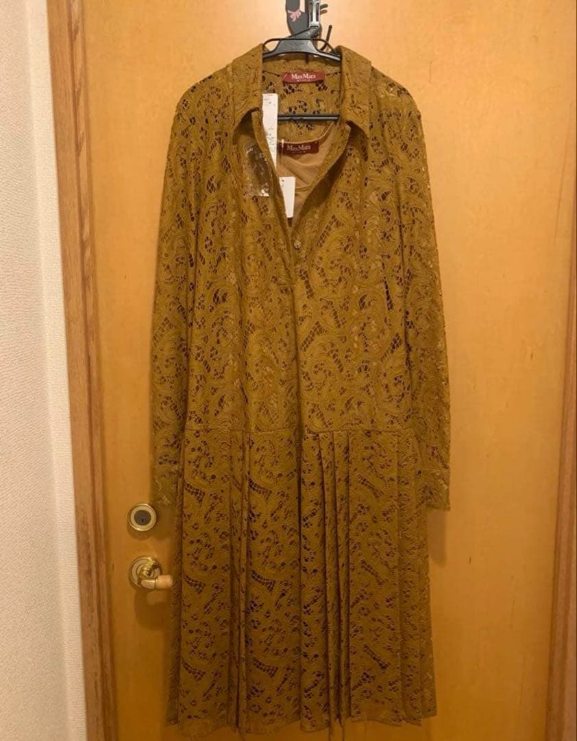 【新品未使用タグ付き】MaxMara レース ワンピース 38