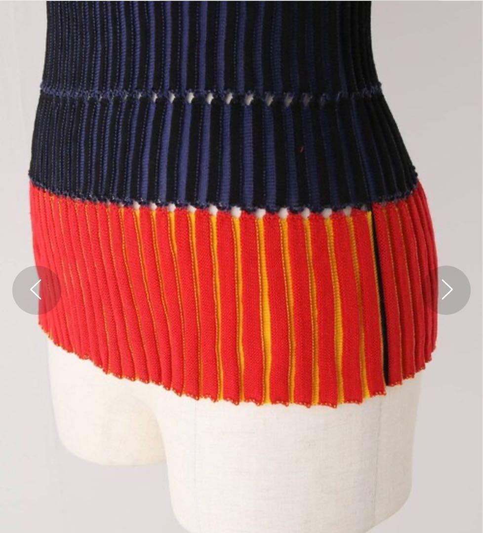 【美品】babaco コットンニットキャミソール