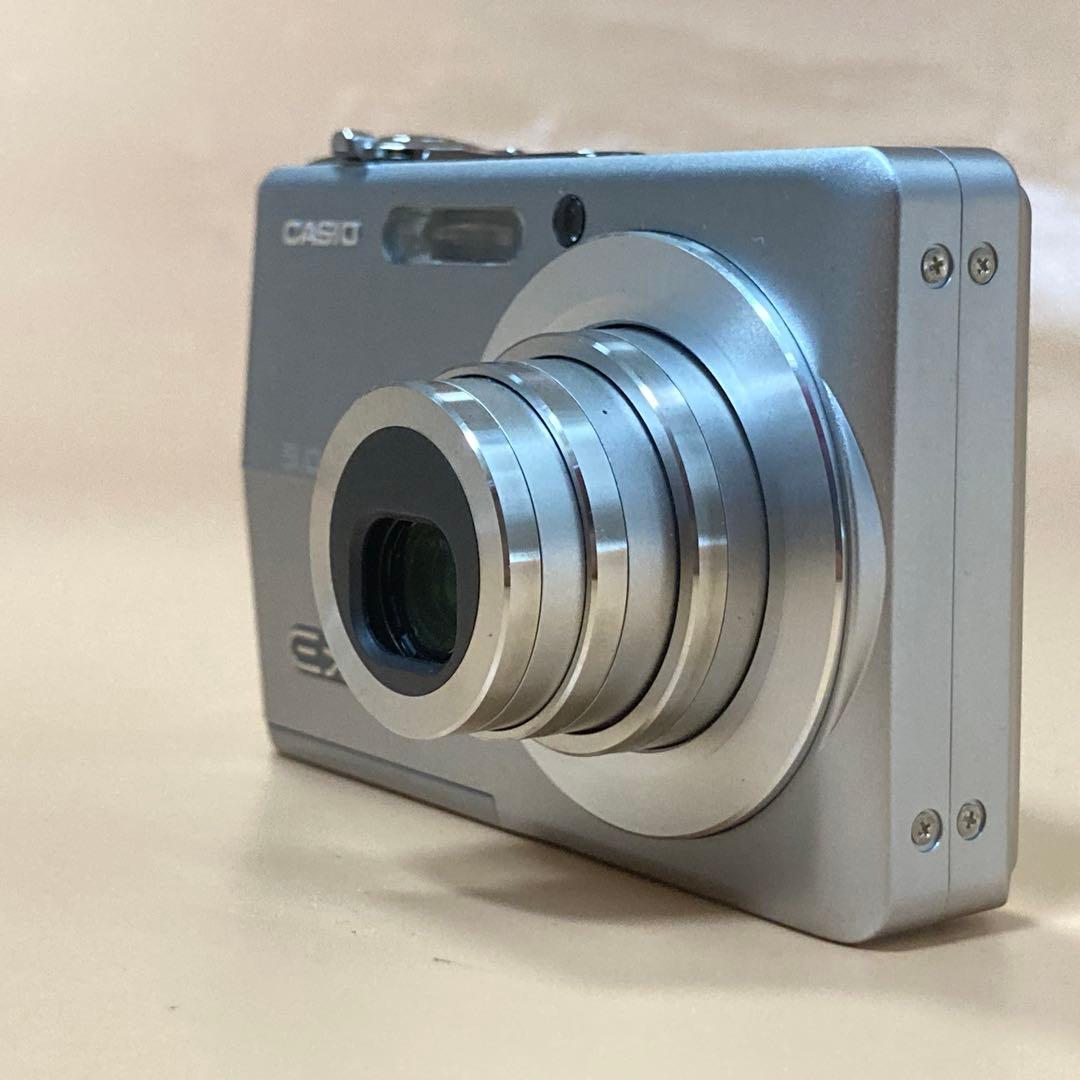 ◆SDカード付き◆ CASIO EX-Z500 シルバー色　デジカメ　完動品