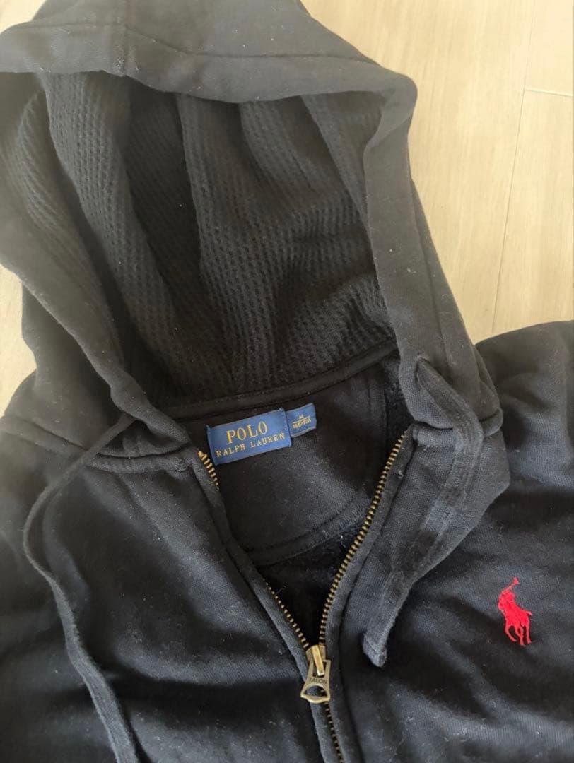 Polo Ralph Lauren 黒 フルジップパーカー