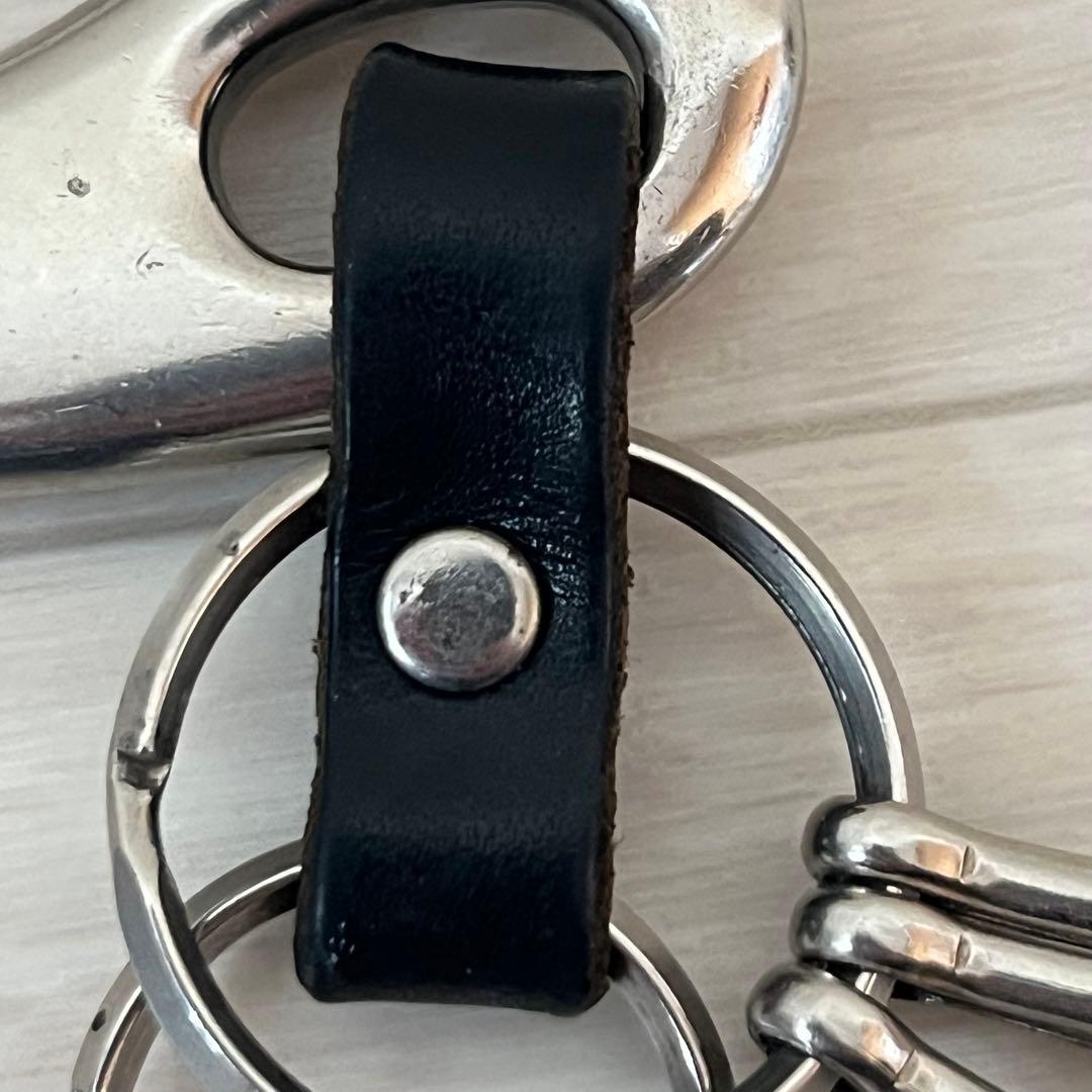 【名作】ヨウジヤマモト Yohji Yamamoto カラビナ キーリング 鍵