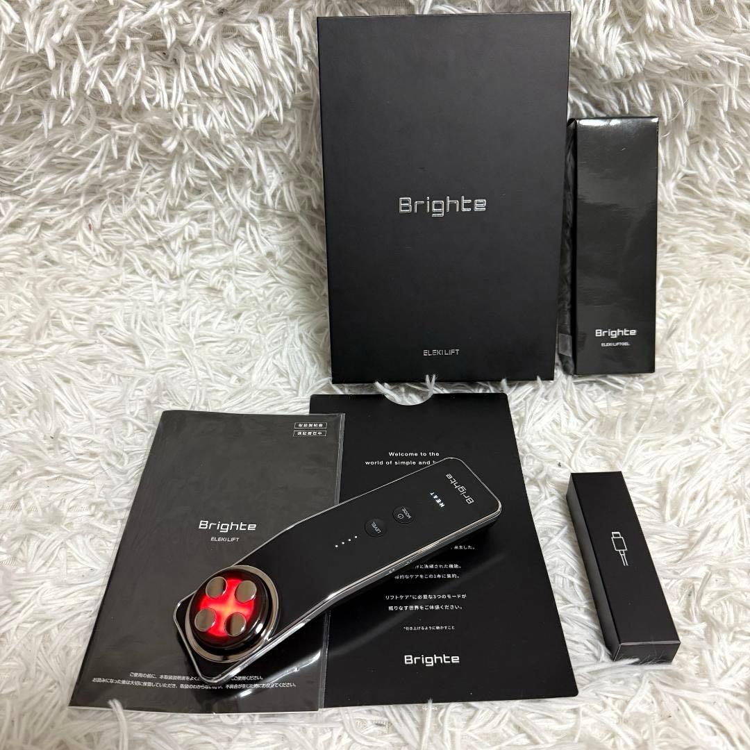 サ*ー様 【未開封ジェル付き】Brighte ブライト エレキリフト 美顔器