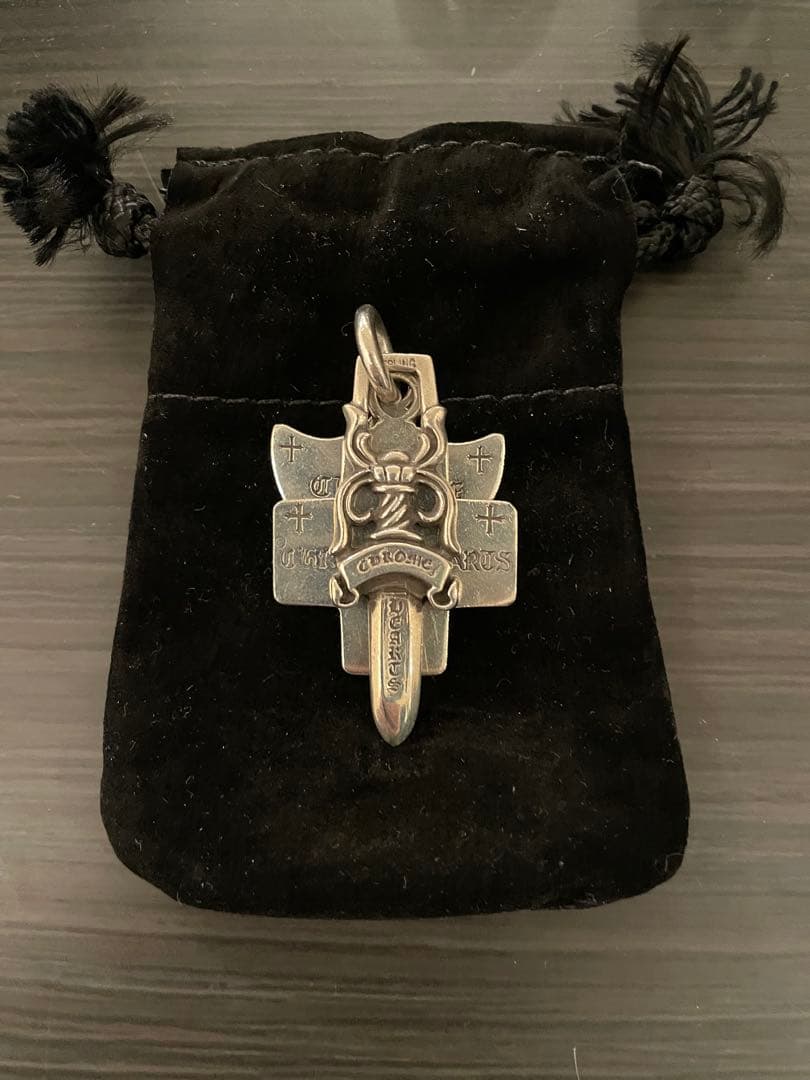 CHROME HEARTS クロムハーツ 3トリンケッツ ネックレス 箱付き