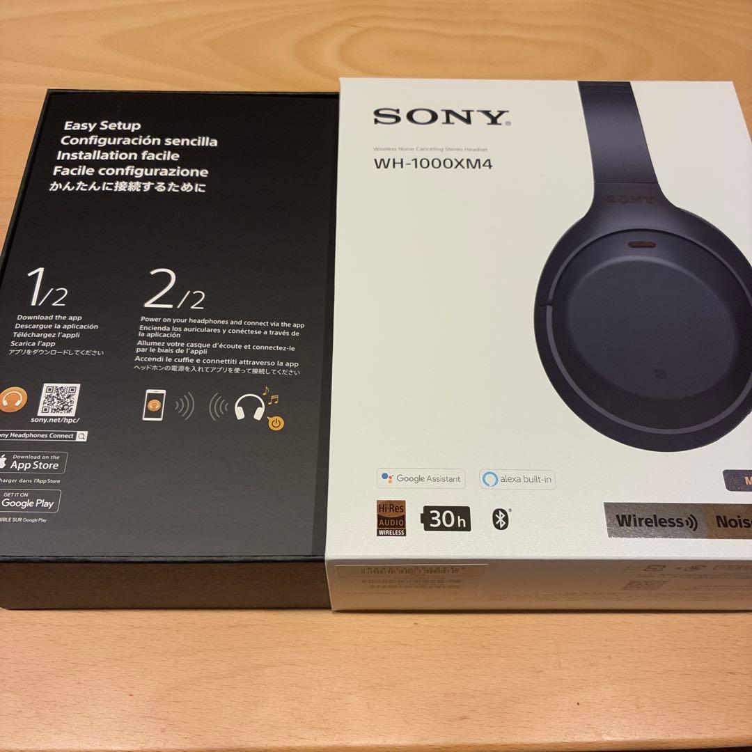 SONY wh-1000xm4 ミッドナイトブルー