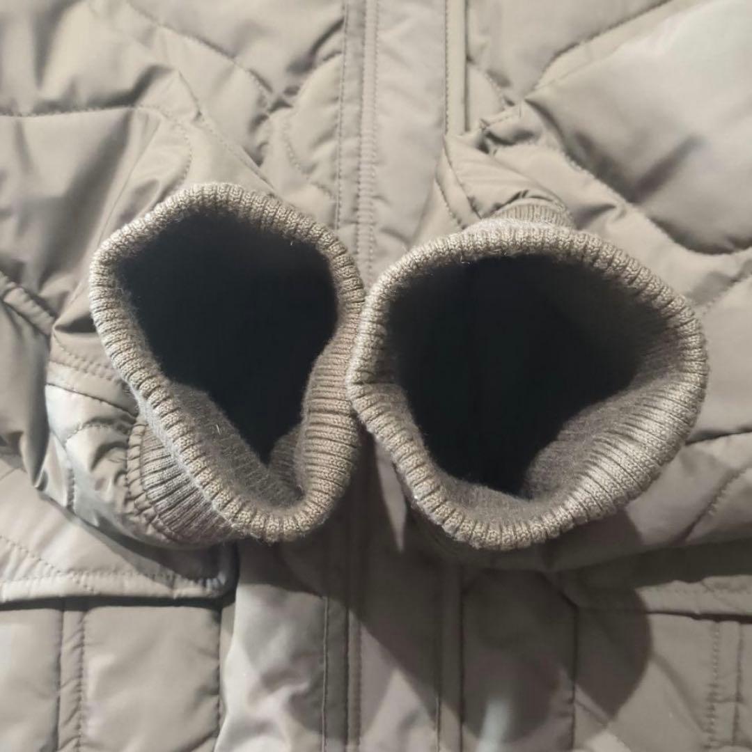 CALUX キャラクス キルティングダウンジャケット カーキ