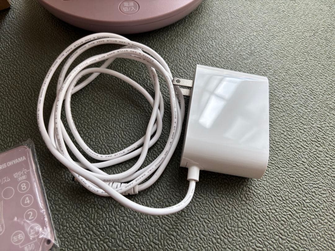 WOOZOO サーキュレーターアイ DC silent ピンク リモコン 扇風機