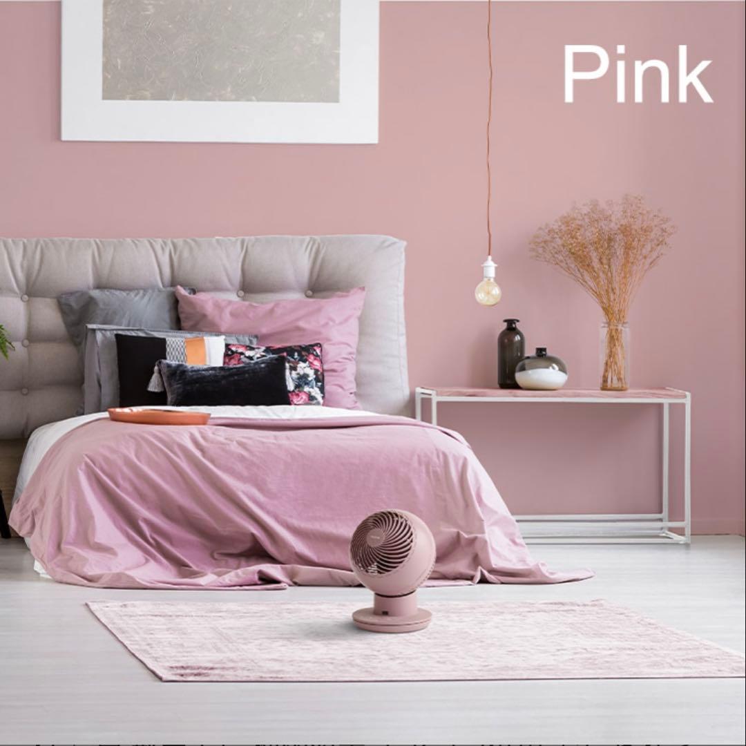 WOOZOO サーキュレーターアイ DC silent ピンク リモコン 扇風機