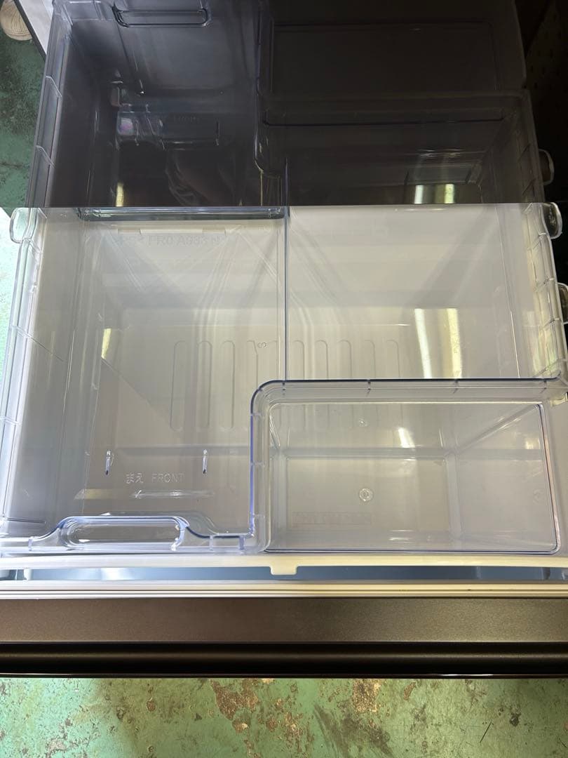 【美品】シャープ 冷蔵庫 SJ-GW35H-R 350L 両開き 2022年製