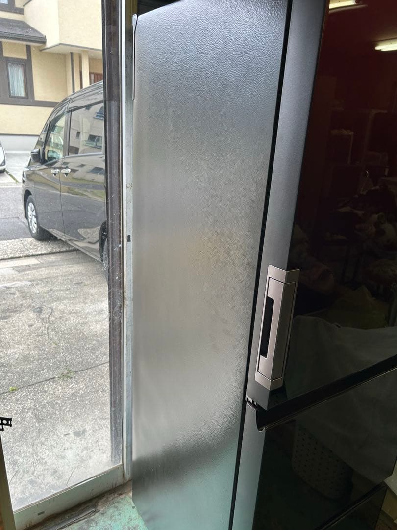 【美品】シャープ 冷蔵庫 SJ-GW35H-R 350L 両開き 2022年製