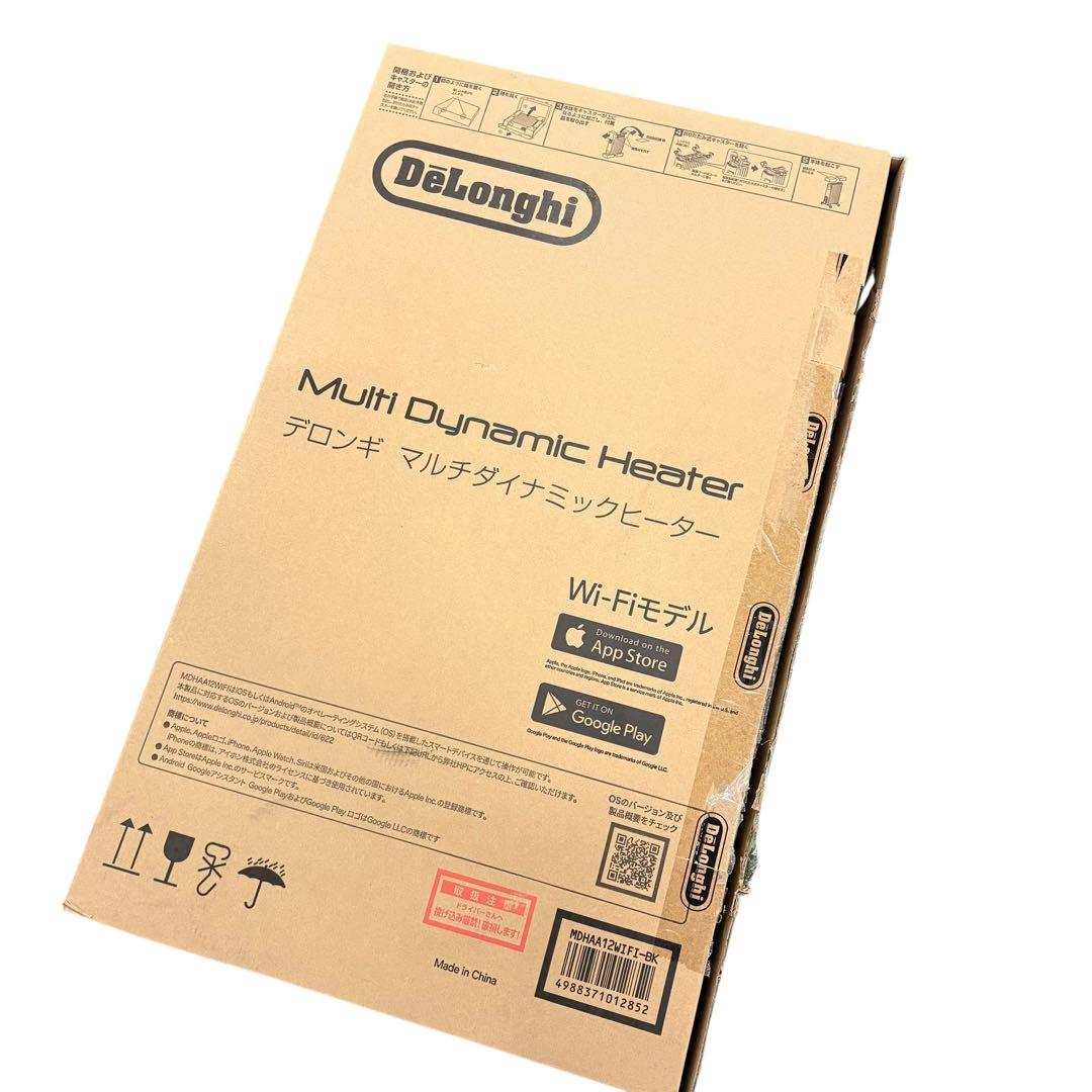 デロンギ マルチダイナミックヒーター Wi-Fi MDHAA12WIFI-BK