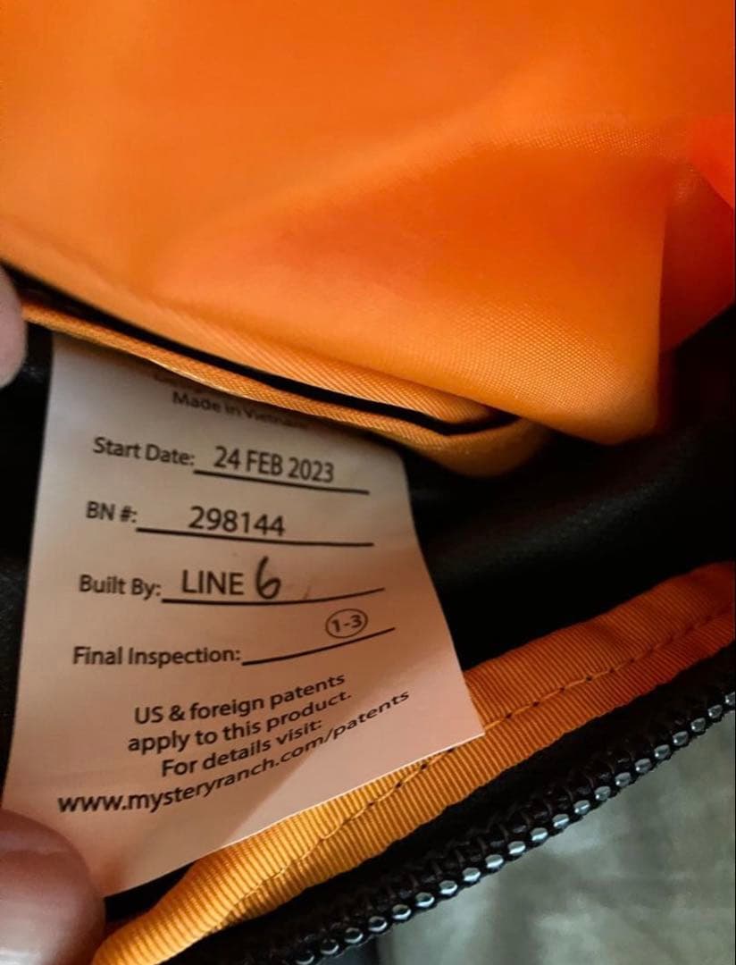 MYSTERY RANCH ブラック ディストリクトプロ