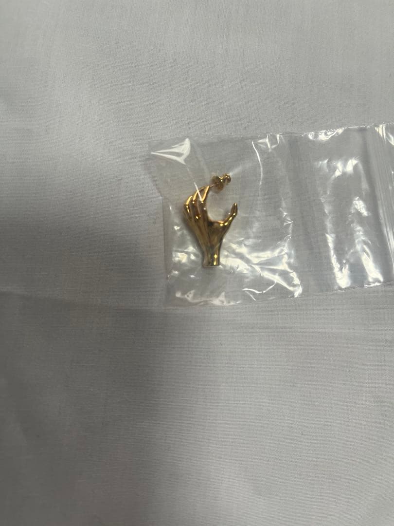 未使用　hazama ピアス ゴールド