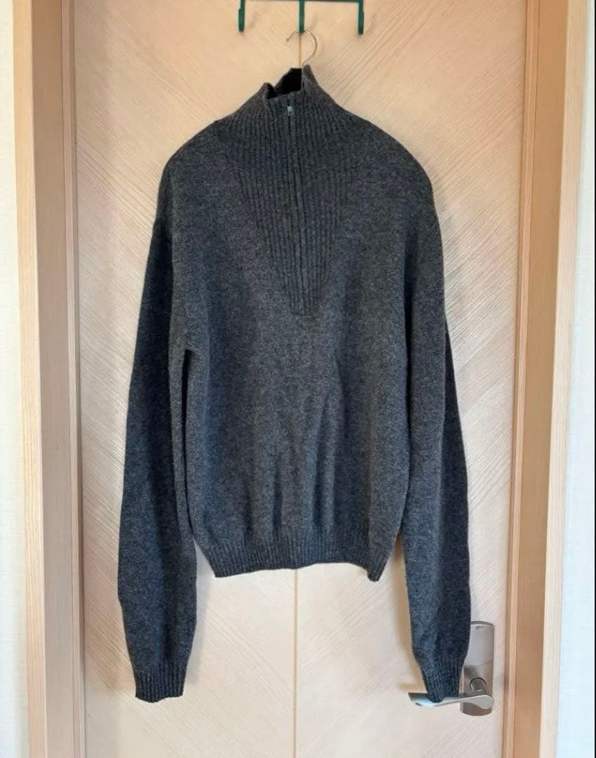 ETRE TOKYO ハーフジップハイゲージニットプルオーバー