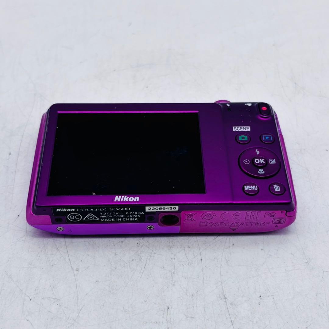 【動作確認済み】Nikon COOLPIX S3600