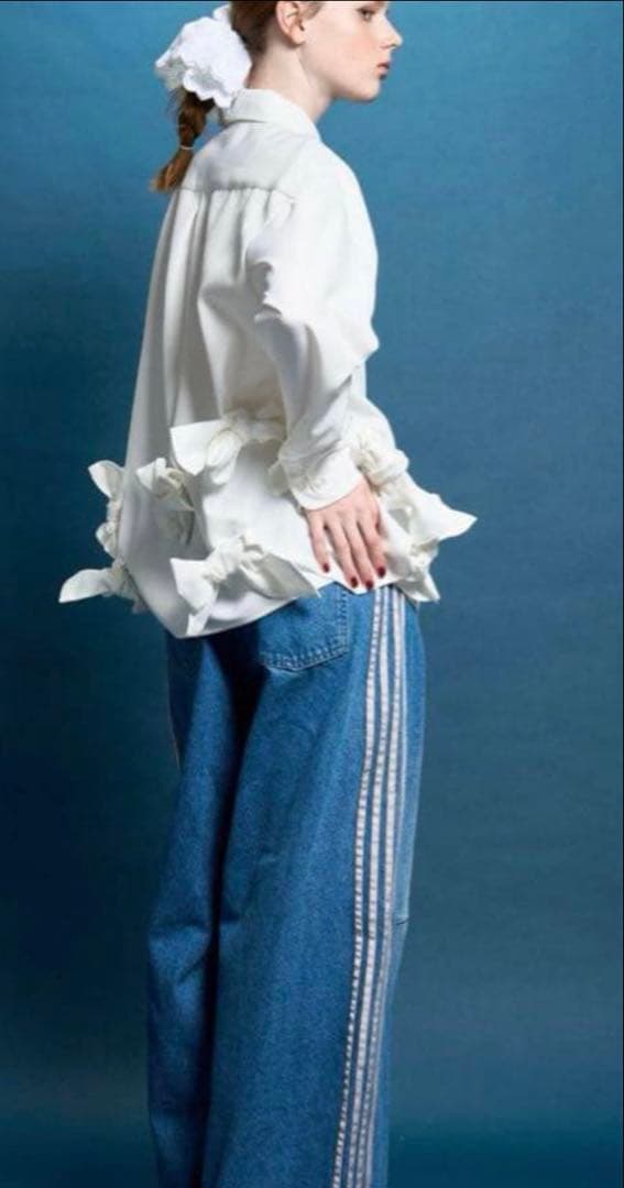 THETOE デニム Emirates track denim pants