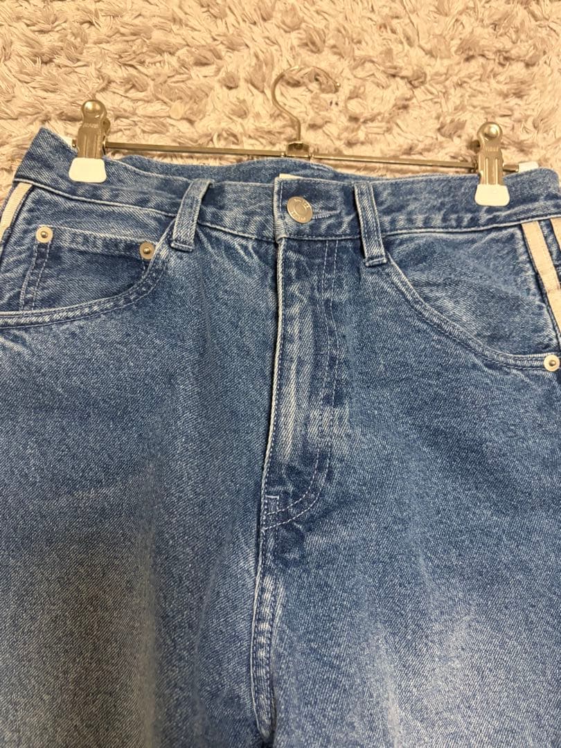 THETOE デニム Emirates track denim pants