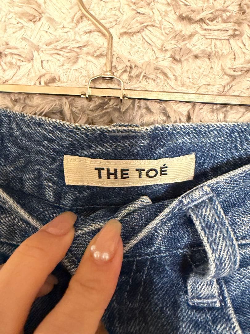 THETOE デニム Emirates track denim pants