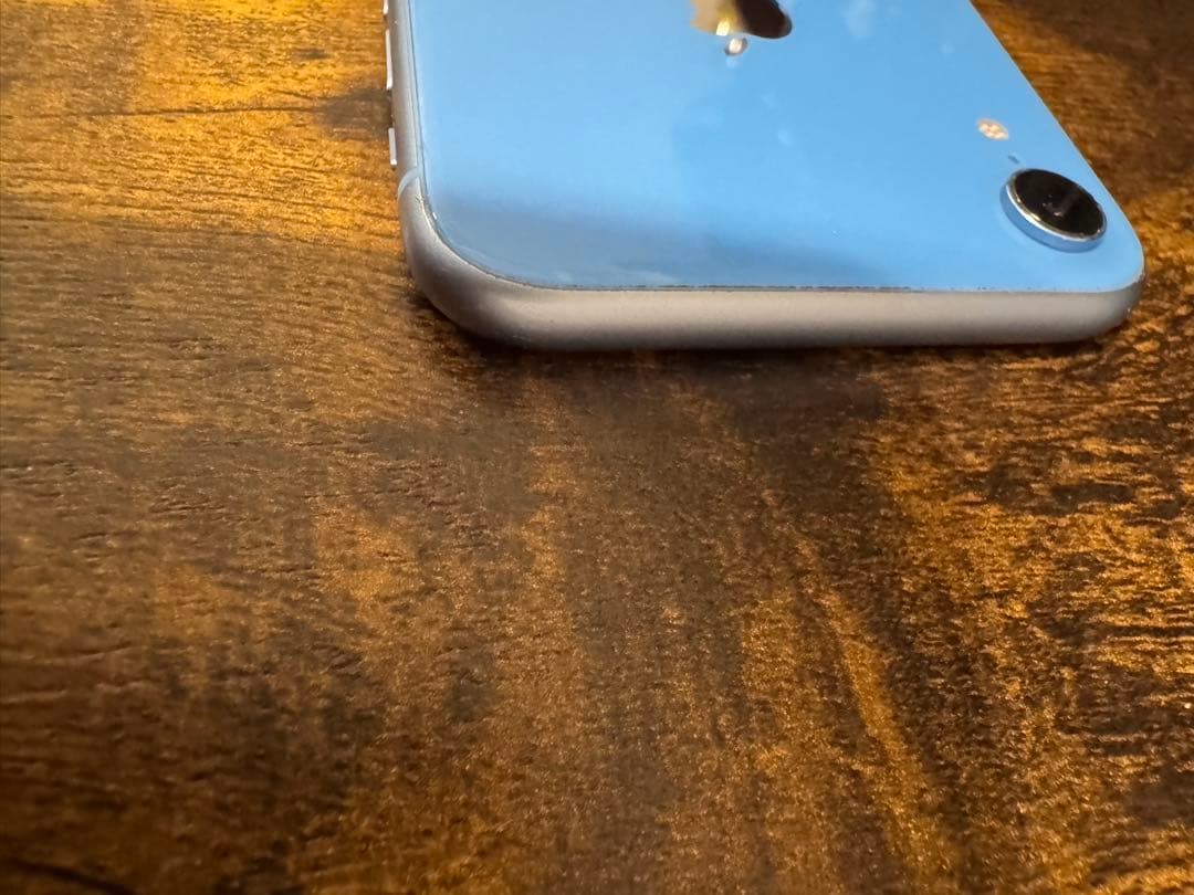 iPhone XR ブルー 128GB SIMフリー　バッテリー93%