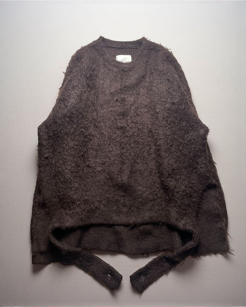 トップス stein - Mohair Blend Belted Knit size S