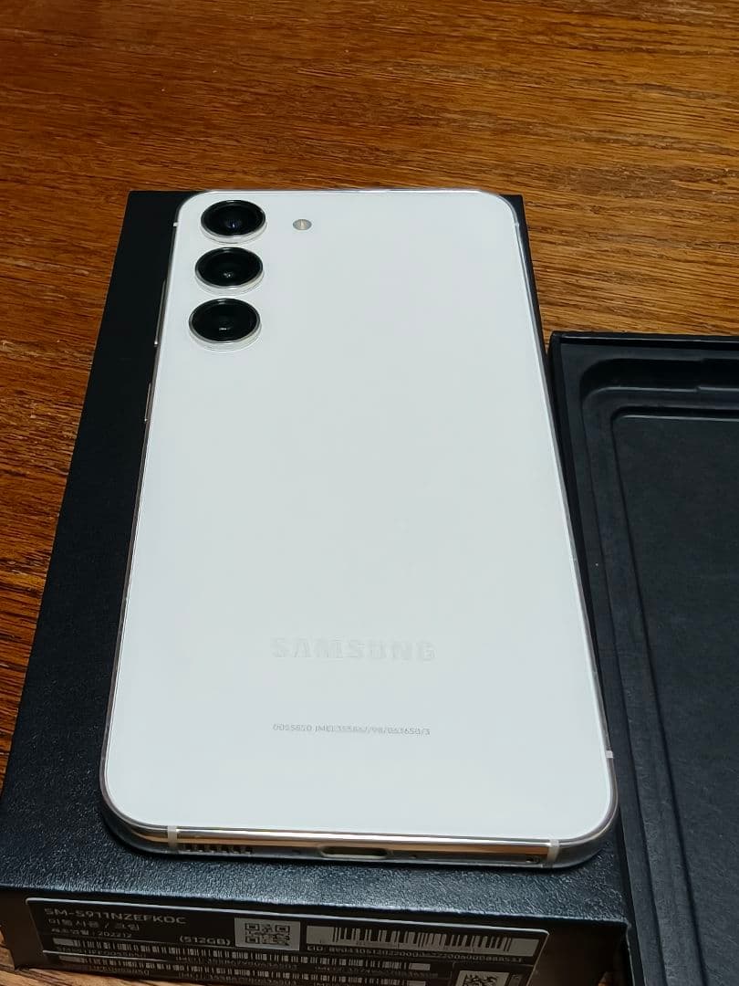 Samsung GalaxyS23 512GB SIMフリー クリーム ホワイト