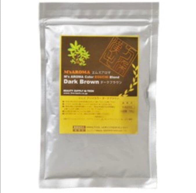 エムズアロマカラー「ダークブラウン」「ライトブラウン」 4袋