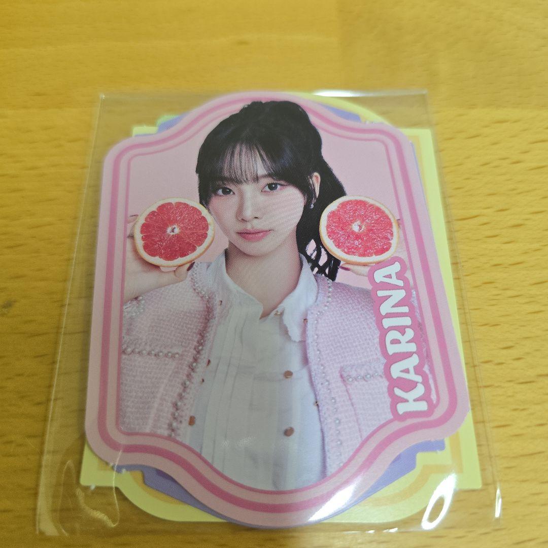 aespa ファンクラブ限定　メッセージカード