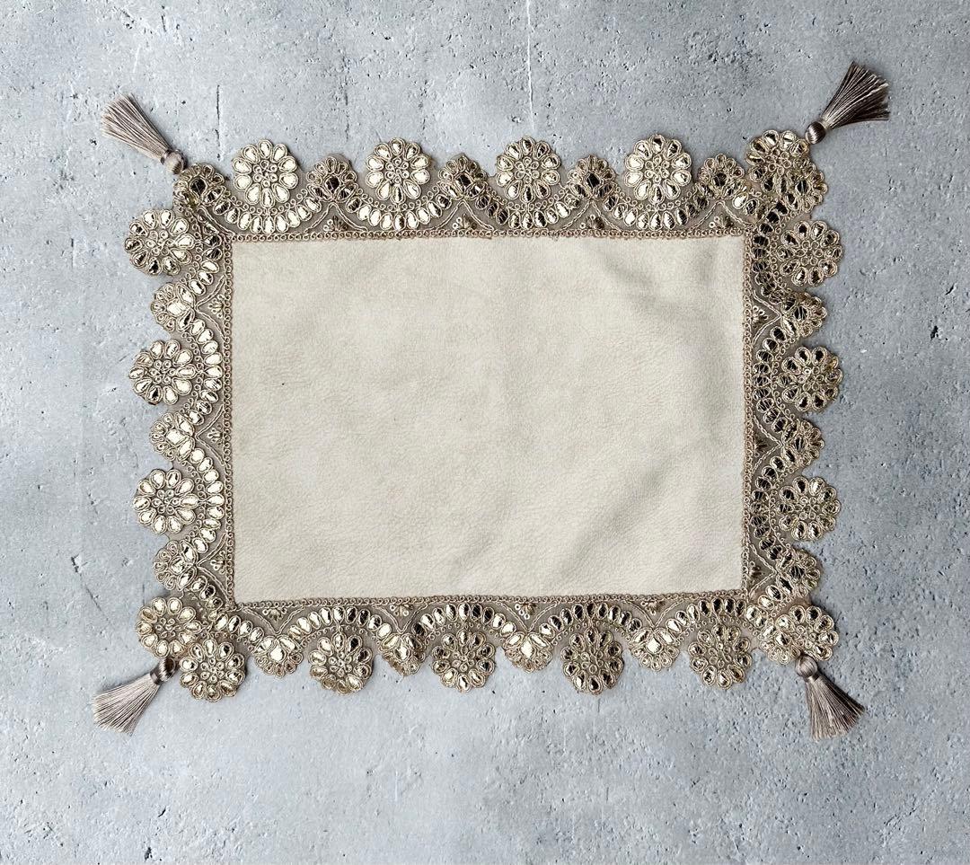 Creative Kit レースクロスとマットの2点セット 太陽と月のレース