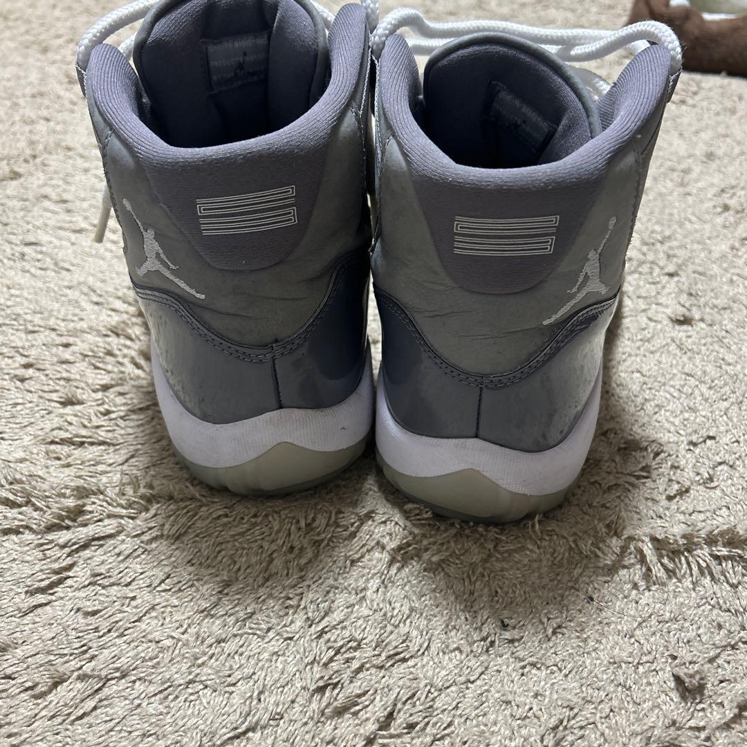 靴 Jordan11 Cool Gray 28cm/US10