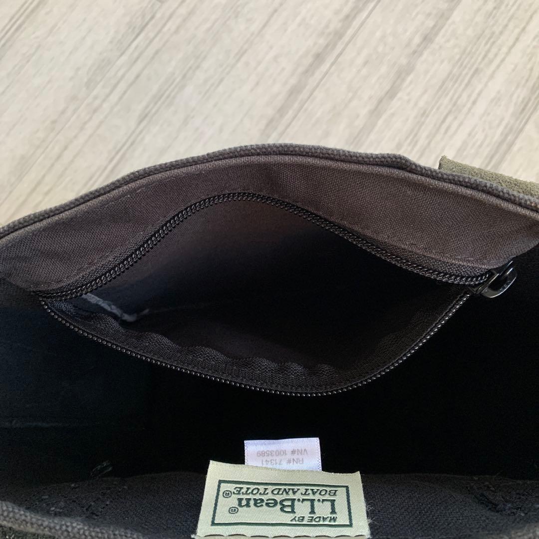 90s エルエルビーン　ボートアンドトート　オールブラック　レザーハンドル