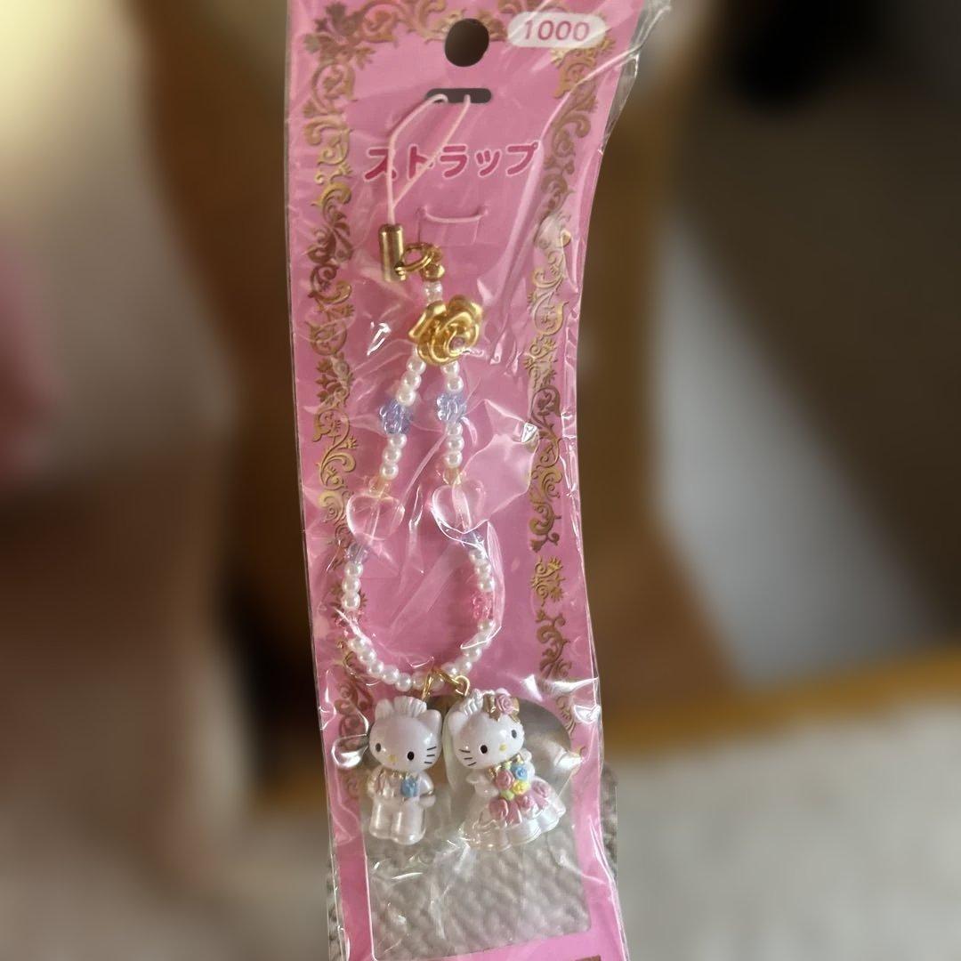 ハローキティ キティ＆ダニエル ウエディングストラップ希少！レア！