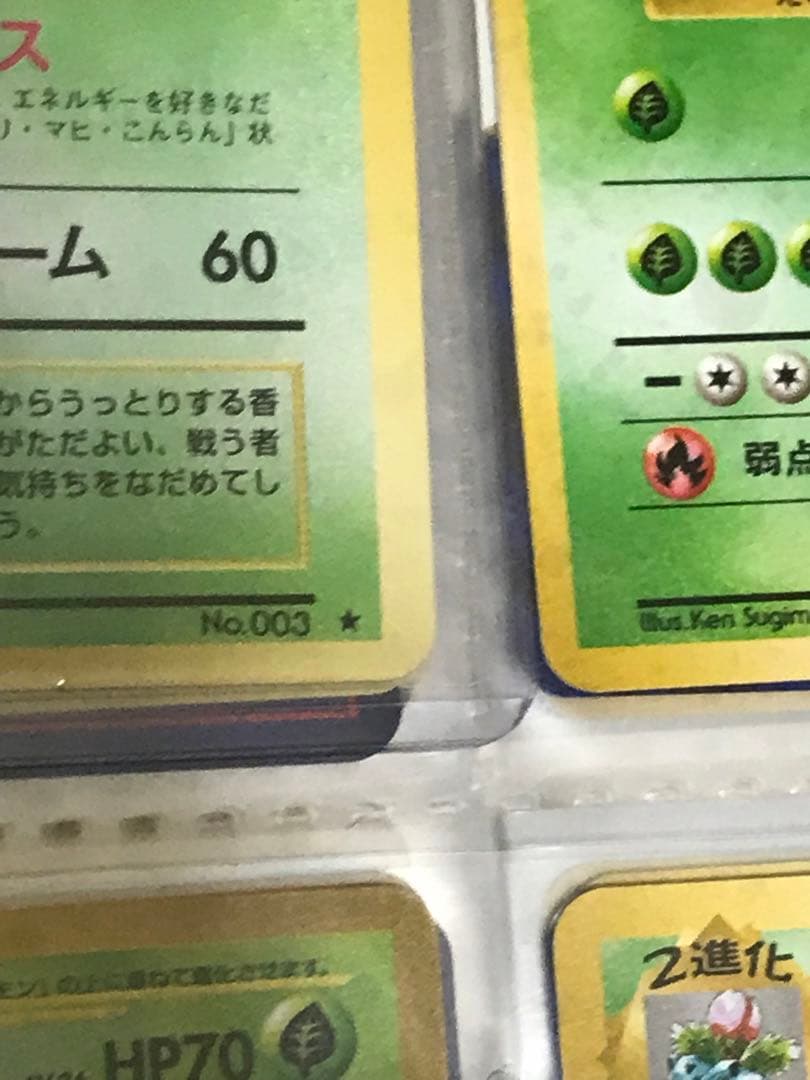 ポケモンカード旧裏　初期フシギバナ