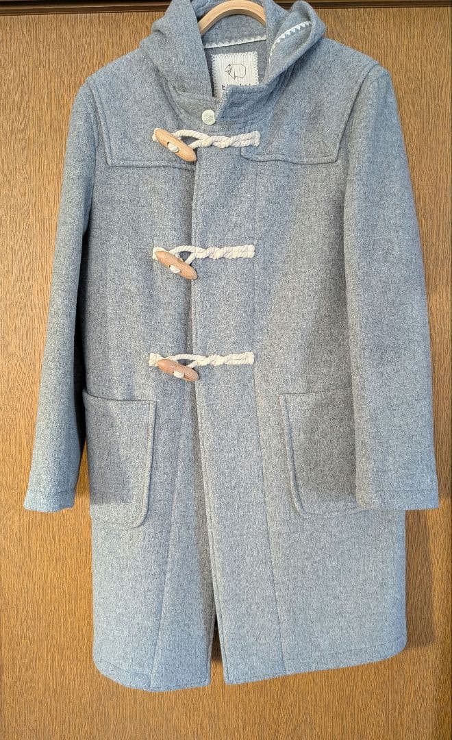 ハマグリコート　尾州　新見本工場　グレー　サイズ3