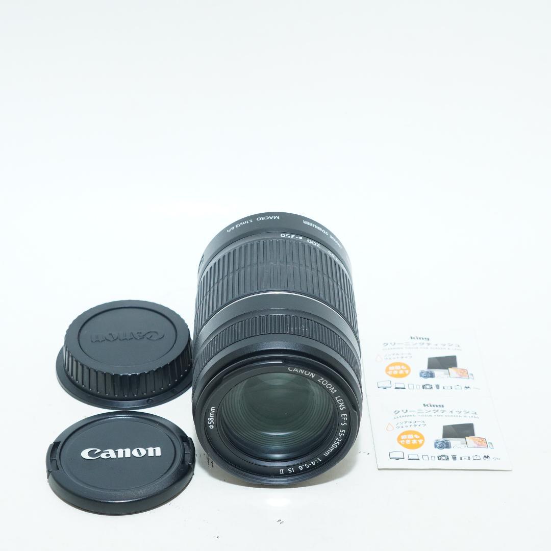 ★Canon 望遠 EF-S 55-250mm F4-5.6 IS II