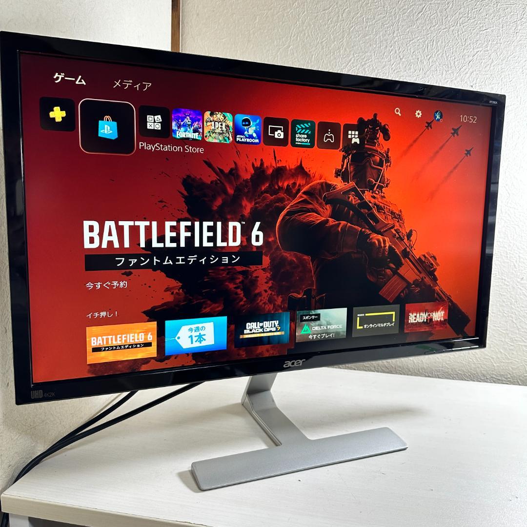 acer 4k 28型 ゲーミングモニター