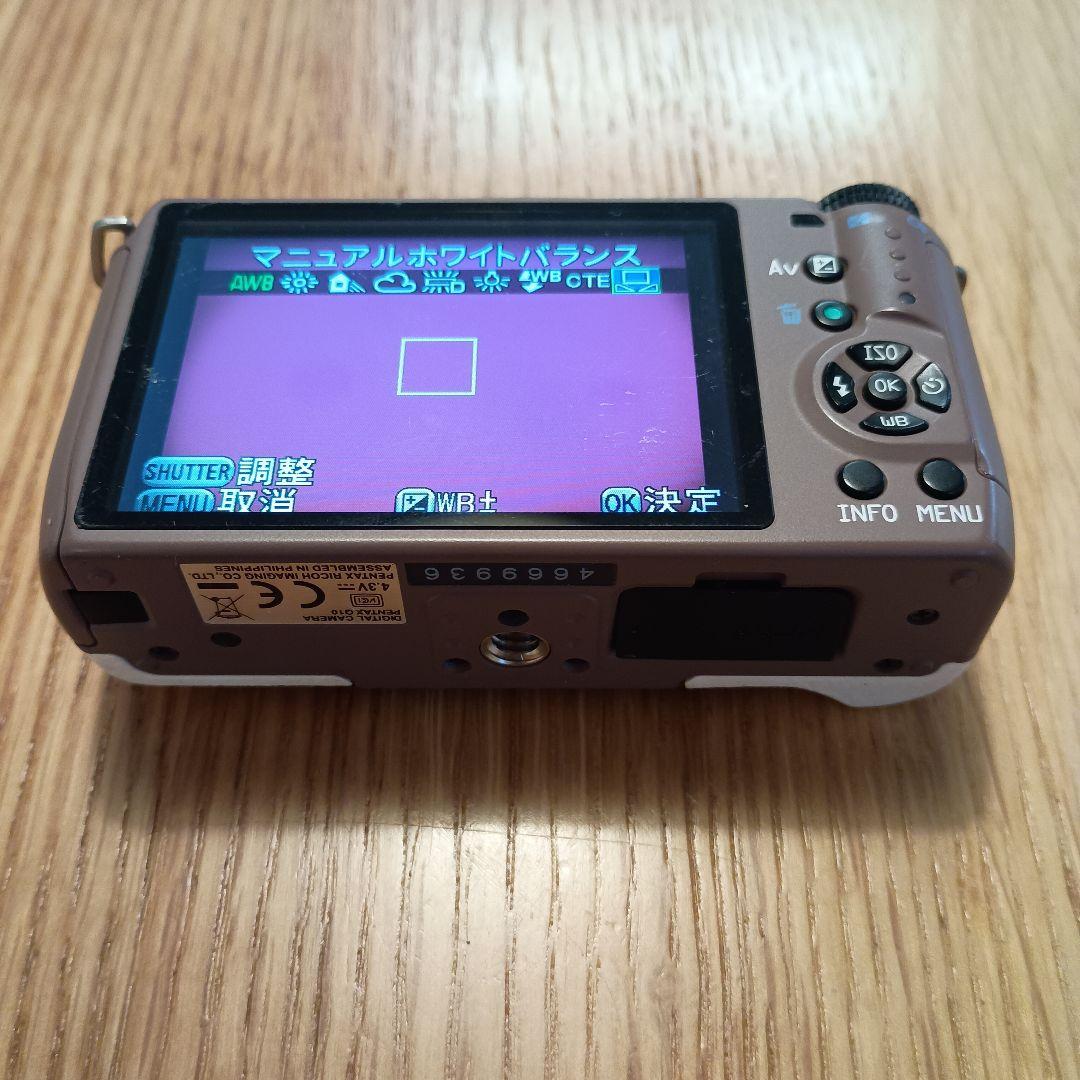 PENTAX Q10 5-15mm ホワイト/ブラウン ミラーレス一眼