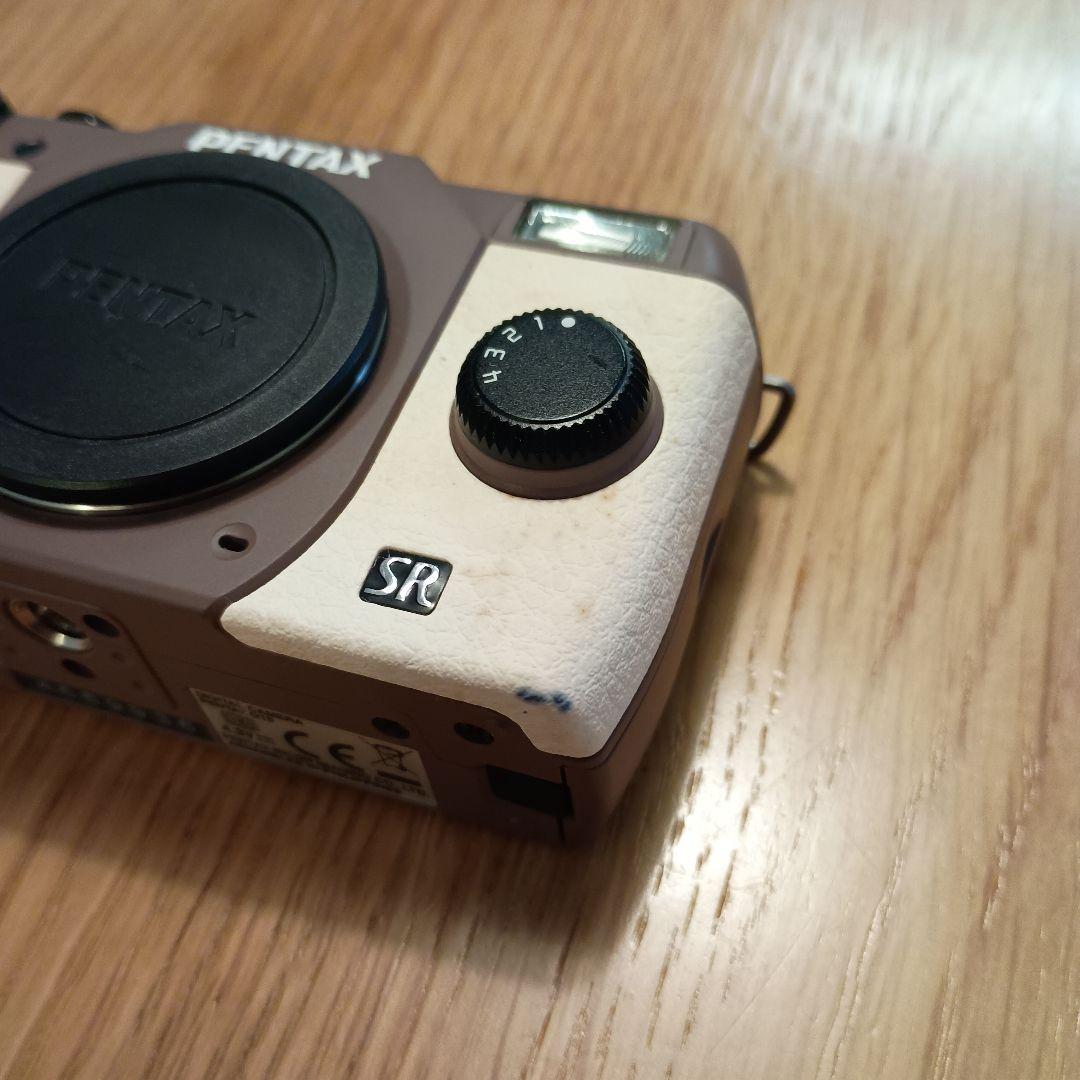 PENTAX Q10 5-15mm ホワイト/ブラウン ミラーレス一眼